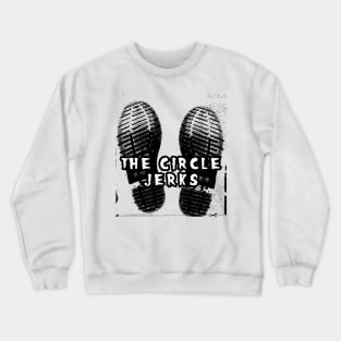 the circle classic boot Crewneck Sweatshirt